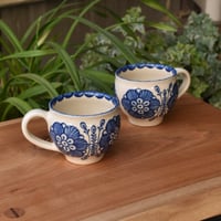 山口由水 星くず お茶碗 大2個(瀬戸焼、有田焼など好きな方