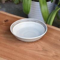 【一菁陶園】練込みマーブル 白 小鉢