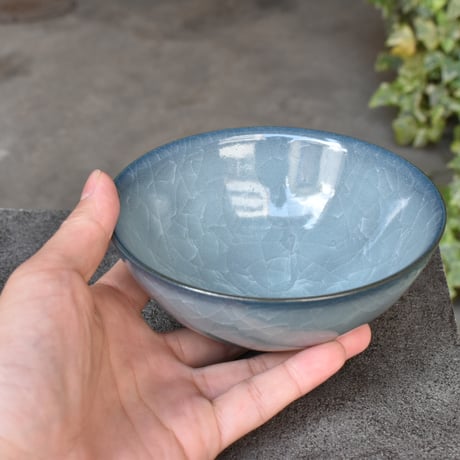 【Celadon labo】大橋哲哉 瑠璃青磁茶碗
