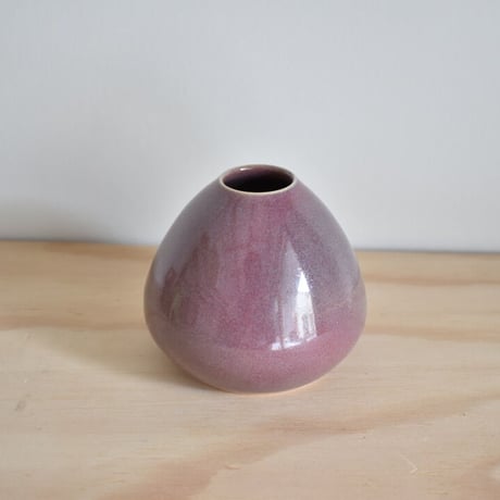 【一菁陶園】均窯 紫 花器