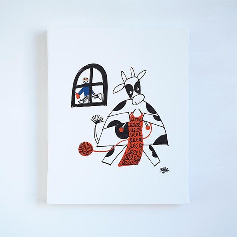 MILK AND BUTTER キャンバスパネル | yamyam STORE