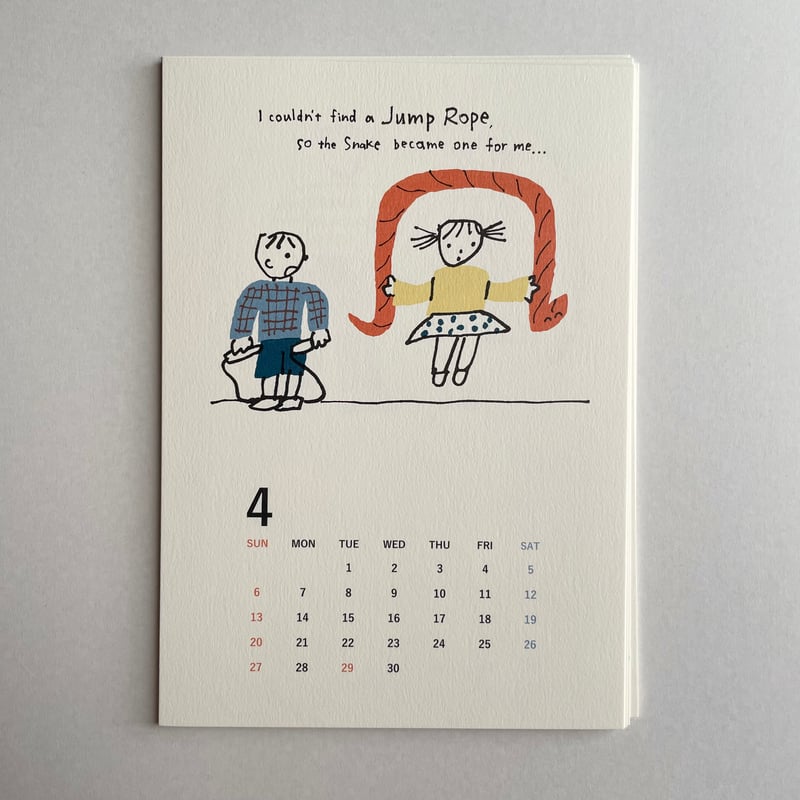 2025 calendar “The Snake with My Family” | yamy