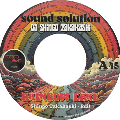 RAINBOW CAKE / Sound Solution Shingo Takahashi (7")