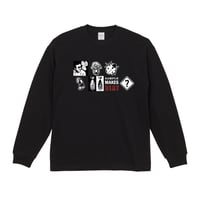 SAMPLE MAKES BEAT 9.1ozロングスリーブT(BLK)