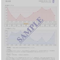 生涯と1年のリズム　(レターパック）