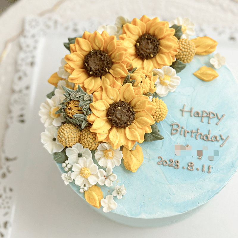 固定デザイン E-06（三日月型） | フラワーケーキ オリーブ《olive》