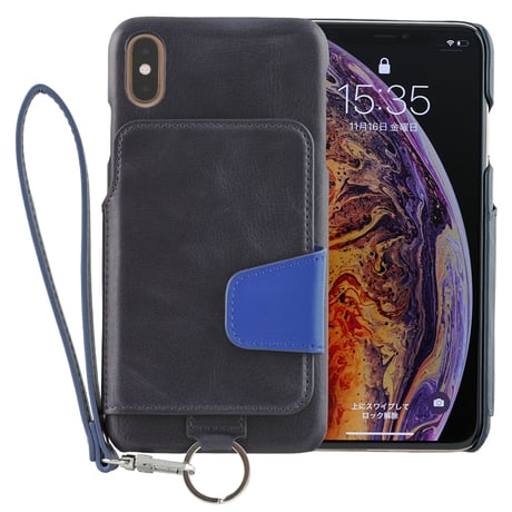 iPhoneXS Max｜本牛革｜RAKUNI iPhoneケース