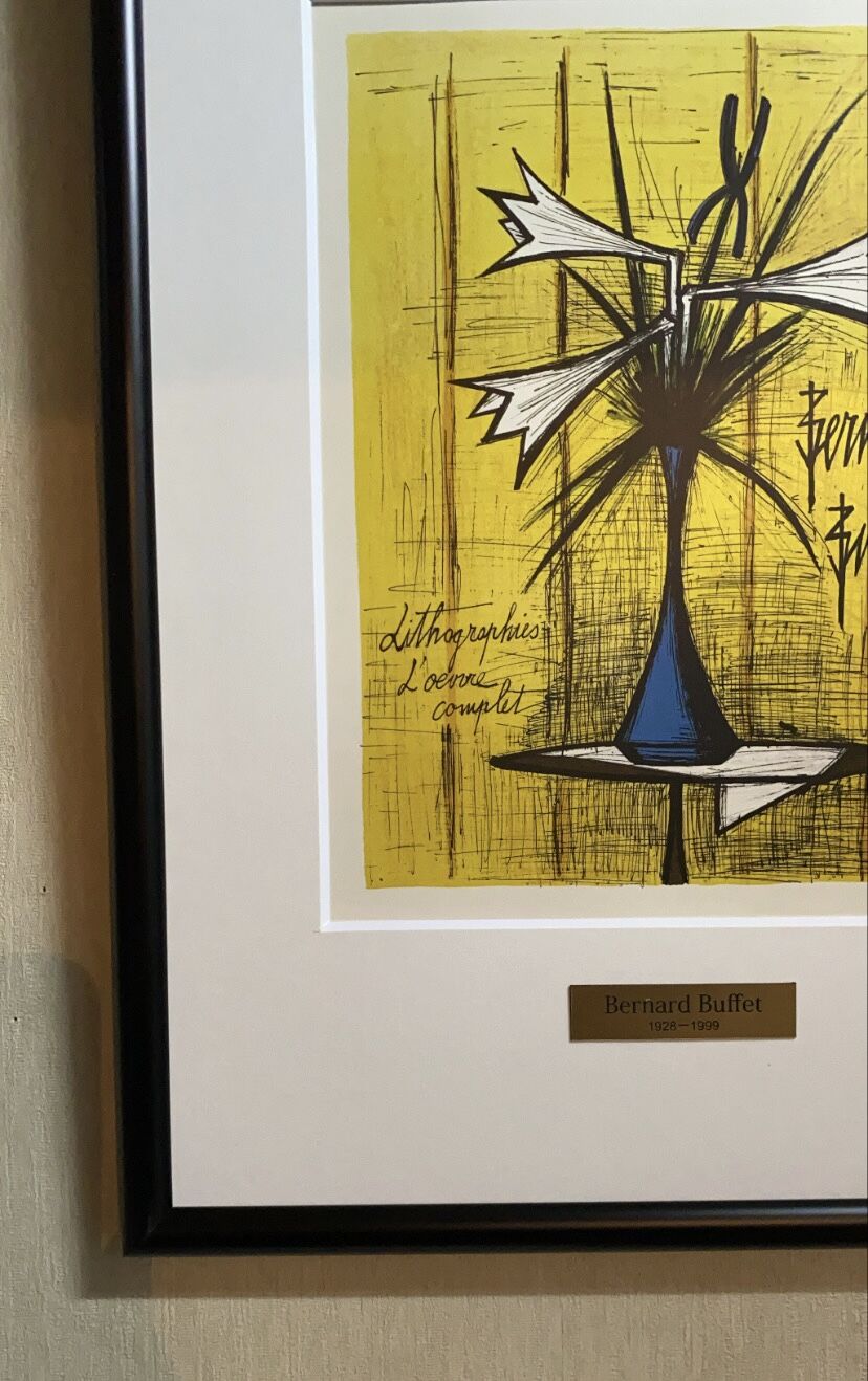 アートフレーム ベルナール・ビュッフェ＜百合＞ | A.Gallery