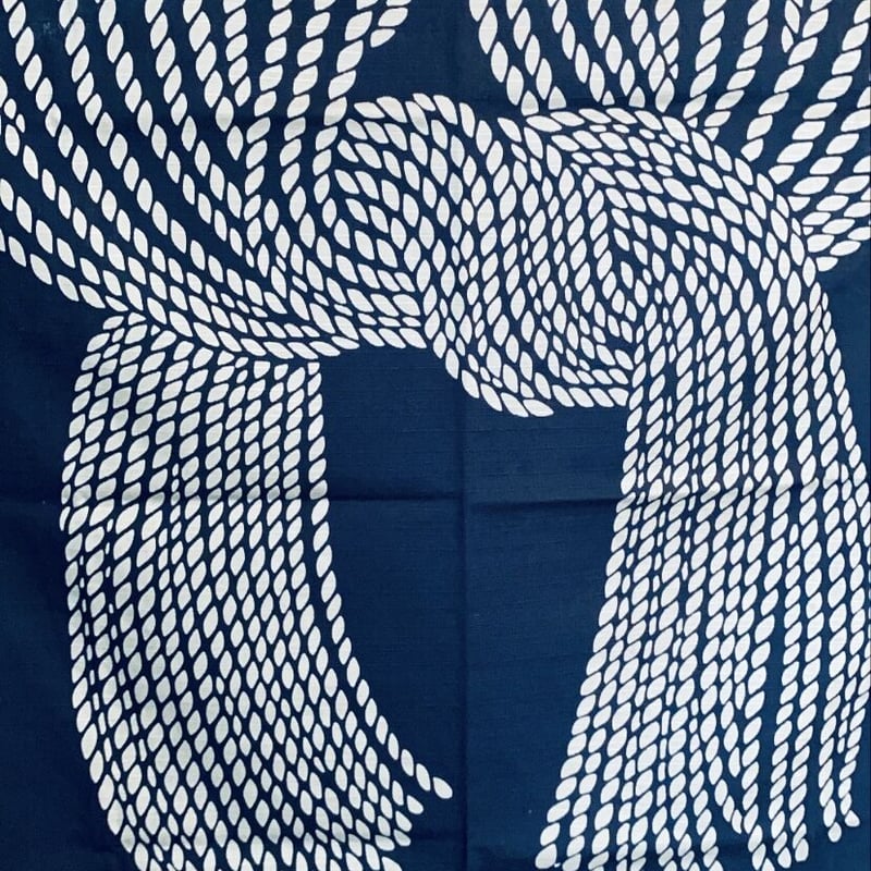 芹沢銈介模様『縄のれん』風呂敷 | A.Gallery