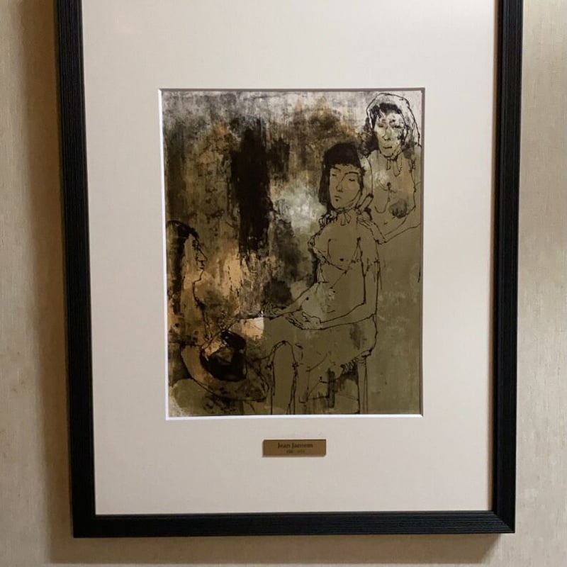 リトグラフ　真作　ジャン・ジャンセン『La naturelle 闘牛士』サイン有 リトグラフ真作ジャン・ジャンセン『La naturelle 闘牛士』サイン有