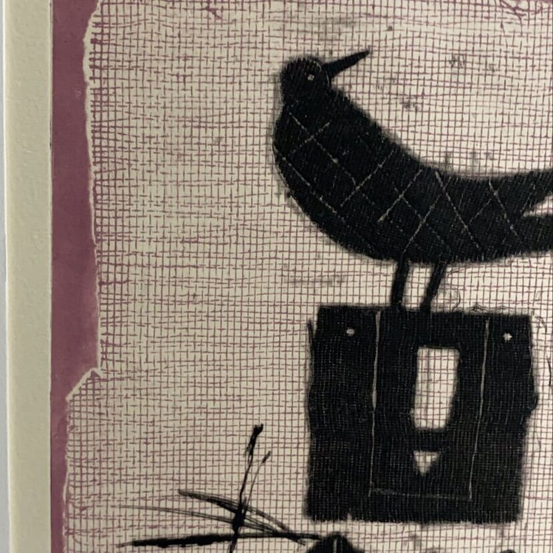 新井 亮 銅版画 小鳥シリーズ 無題 | A.Gallery