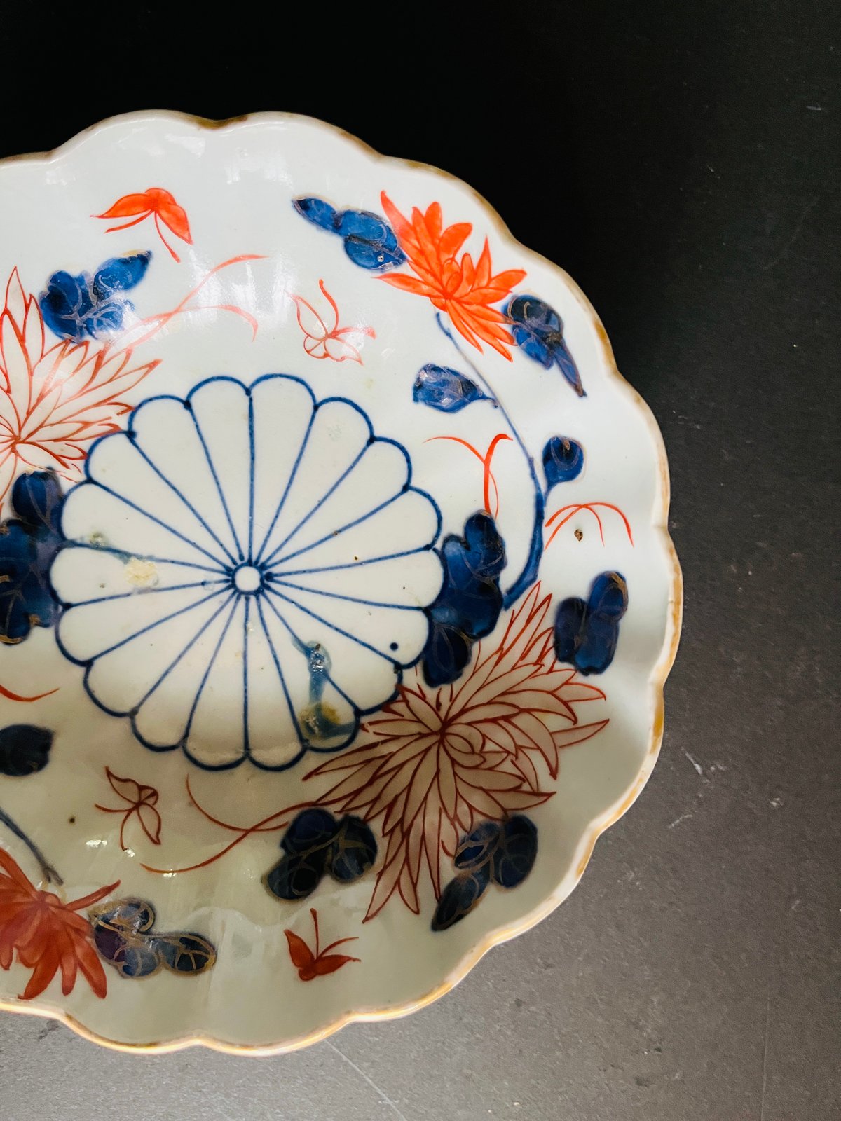 古伊万里色絵膾(なます)皿 幕末〜明治 | A.Gallery