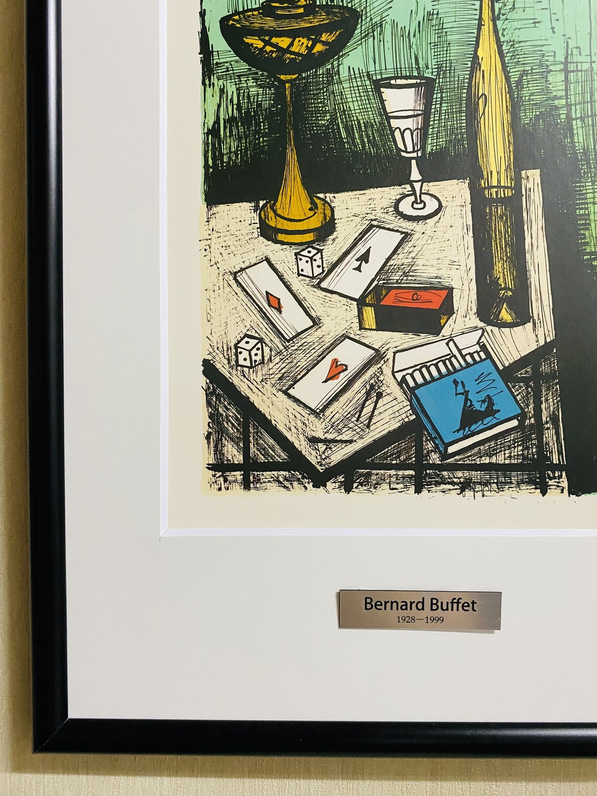 アートフレーム ベルナール・ビュッフェ＜3つのエース＞ | A.Gallery