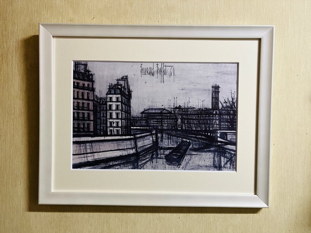 ベルナール・ビュッフェ「パリの風景」 | A.Gallery