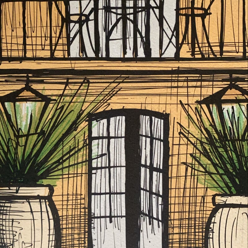 ビュッフェ『ルーブル』89.5×70cm 大判リトグラフ 完全版 ビュッフェ『ルーブル』89.5×70cm 大判リトグラフ 完全版