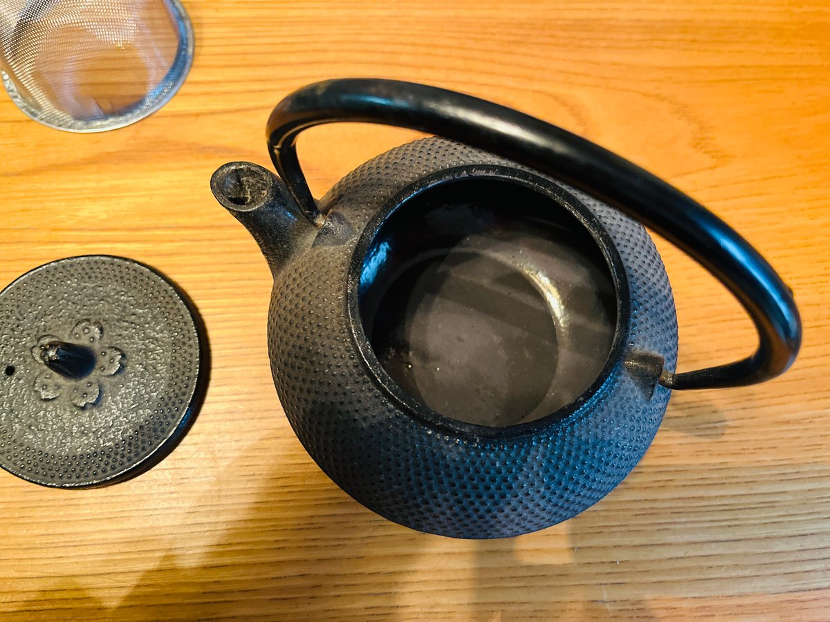 時代　南蚕手　急須　幅約10㎝　東Y8-0504☆2Fタニチ 鉄瓶急須 中サイズ | A.Gallery