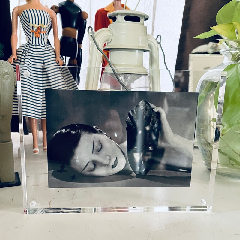 限定額装品/黒と白/Man Ray/マン・レイ アート モノクロ ポスター Man