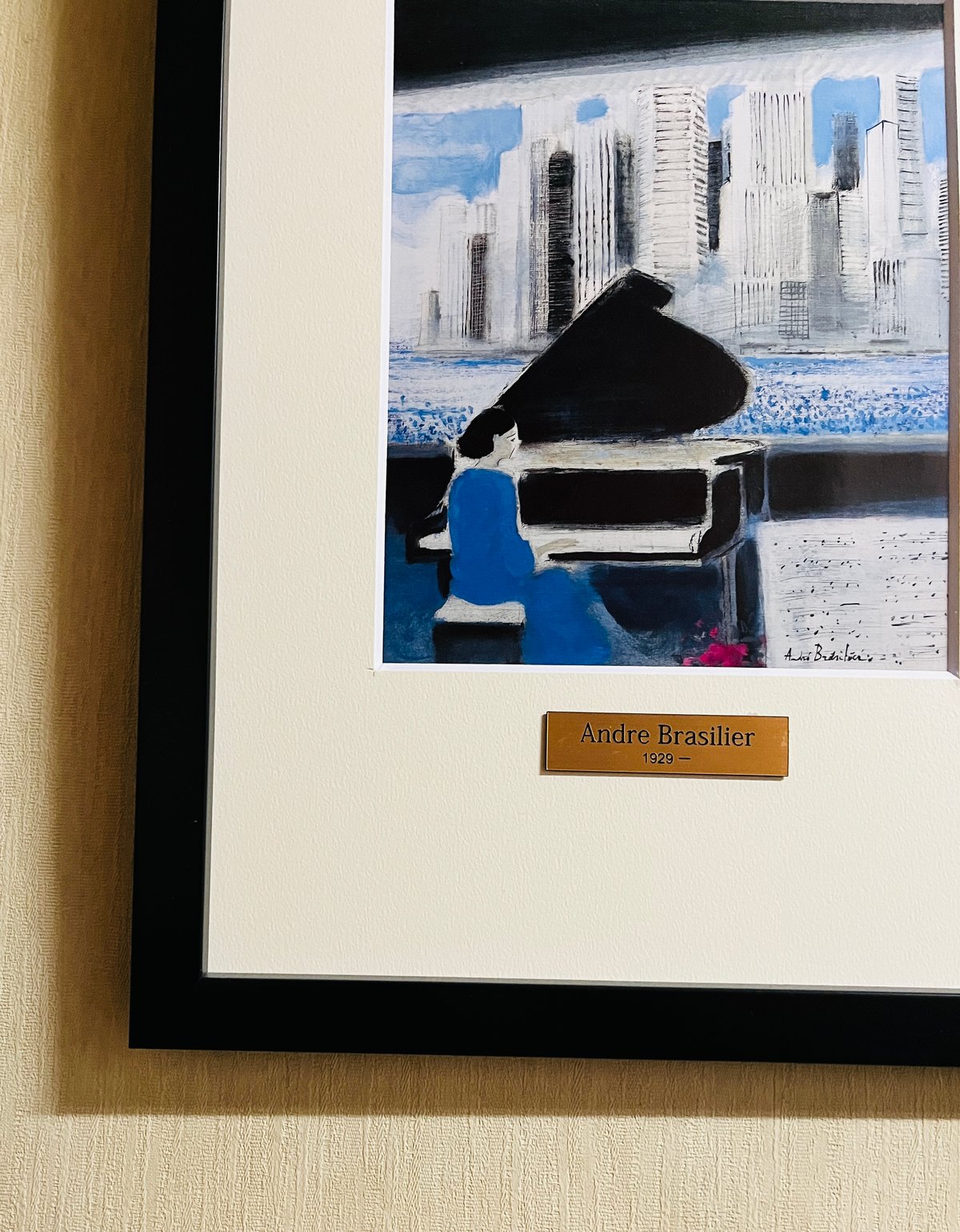 アンドレ・ブラジリエ <ニューヨークのピアノ> 1987 アンドレ・ブラジリエ <ニューヨークのピアノ> 1979 | A.Gallery