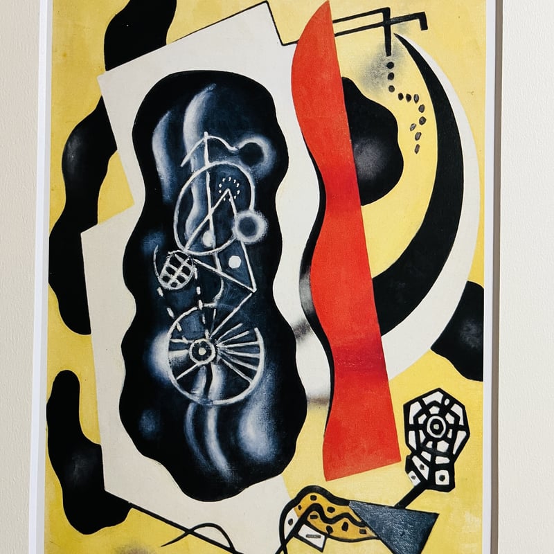フェルナン・レジェ、Nature morte、希少図版、新品額装付 フェルナン・レジェ 1925 | A.Gallery