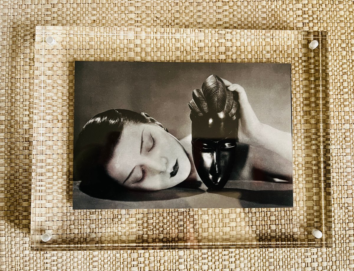 限定額装品/黒と白/Man Ray/マン・レイ アート モノクロ ポスター Man