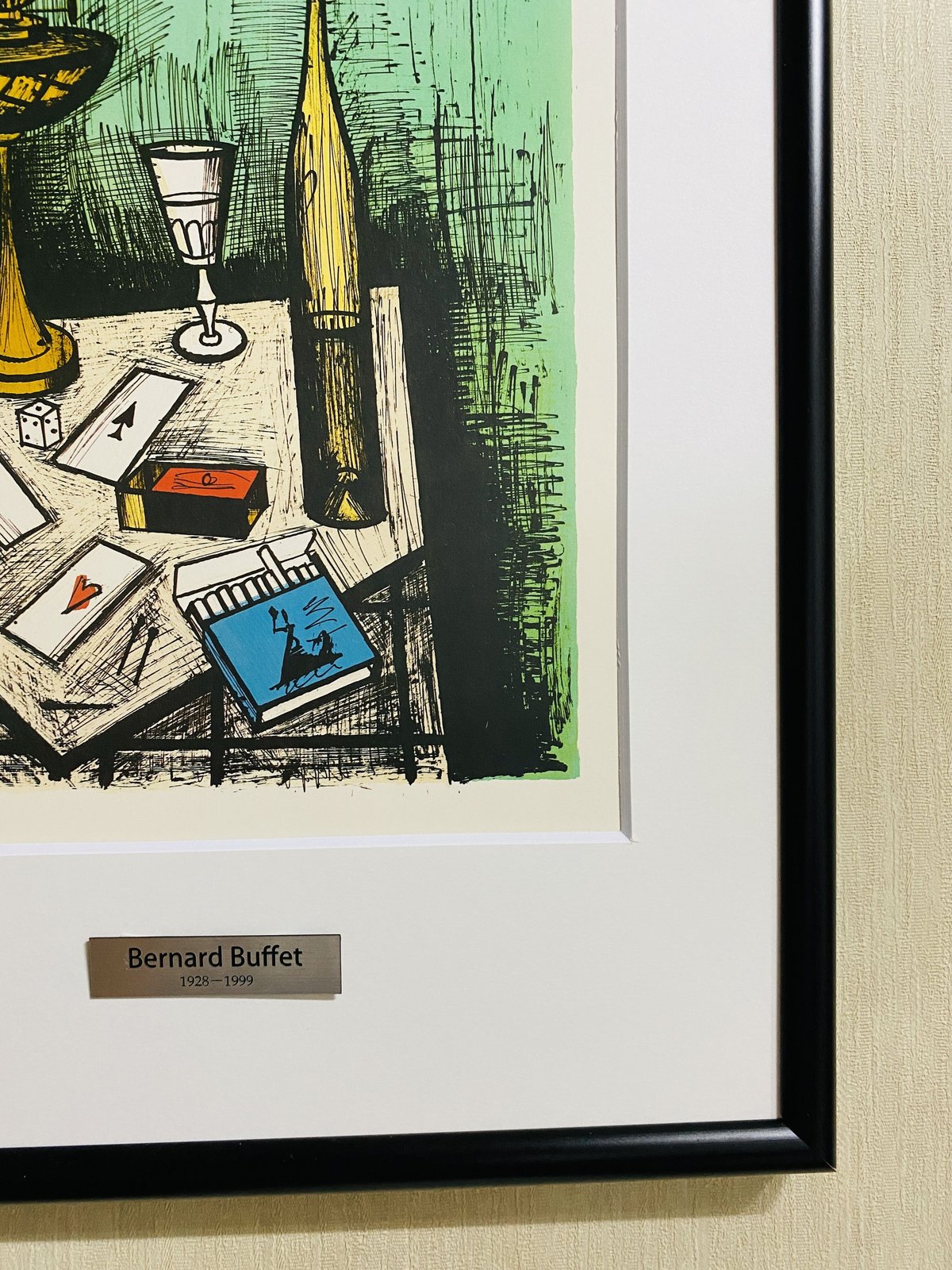 アートフレーム ベルナール・ビュッフェ＜3つのエース＞ | A.Gallery