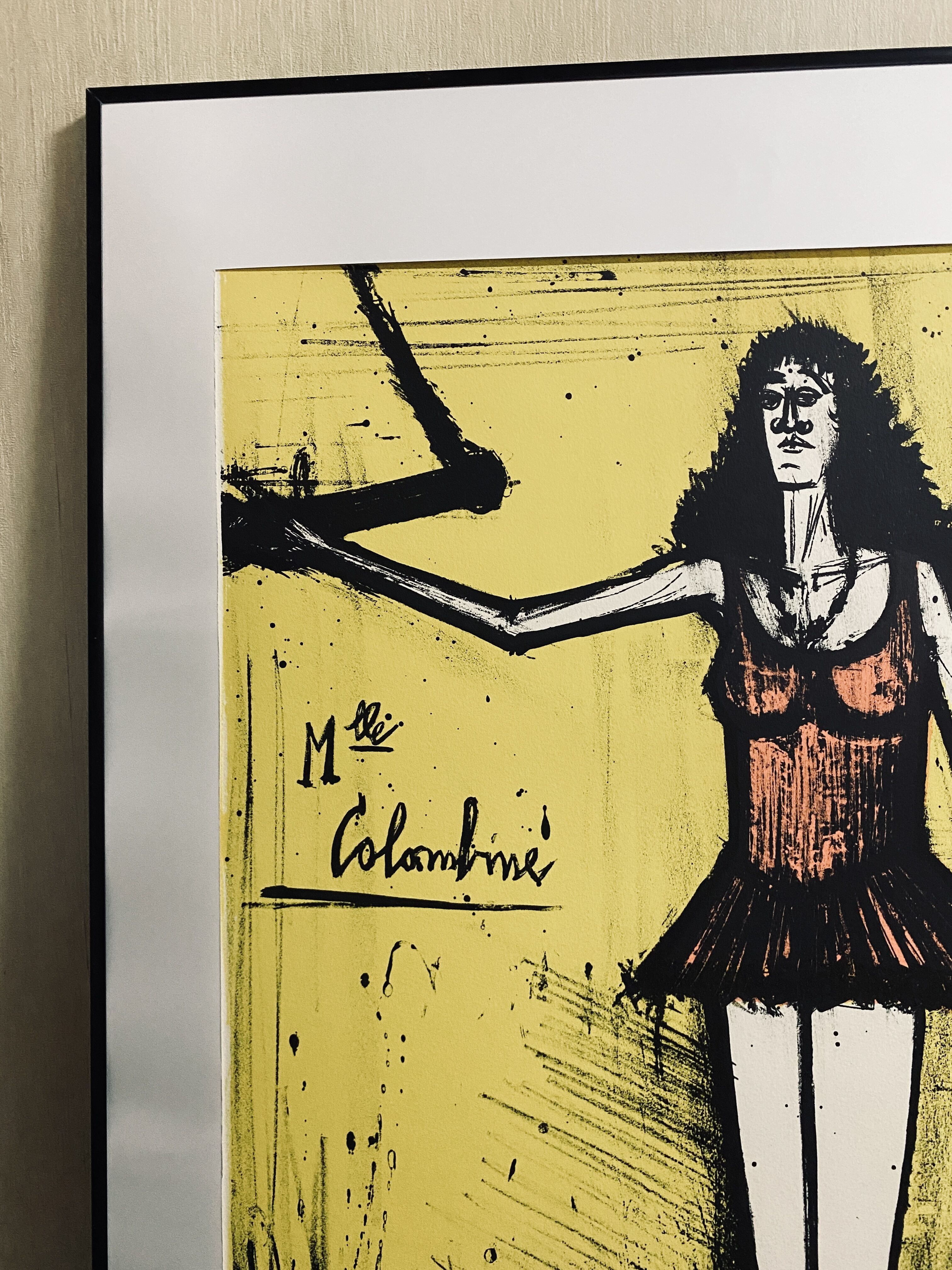 ベルナール・ビュッフェ サーカス シリーズ リトグラフ ベルナール・ビュッフェ サーカスシリーズ 軽業師 | 絵画など美術品の