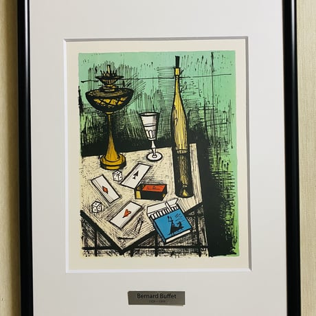 ベルナール・ビュッフェ ニューヨーク アート 額縁 インテリア