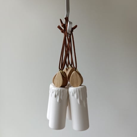 eco resin candle onament