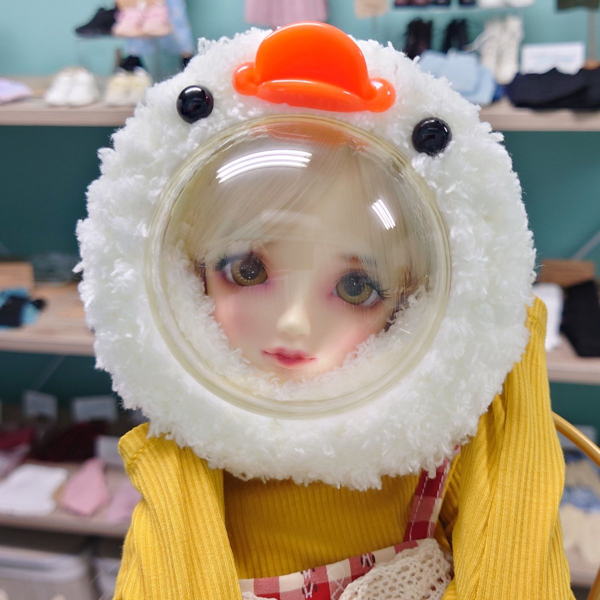 ふわふわヘッドカバー(S) | Doll Fashion - Izu Liqueur - ふわふわヘッドカバー(S) | Doll Fashion - Izu Liqueur -
