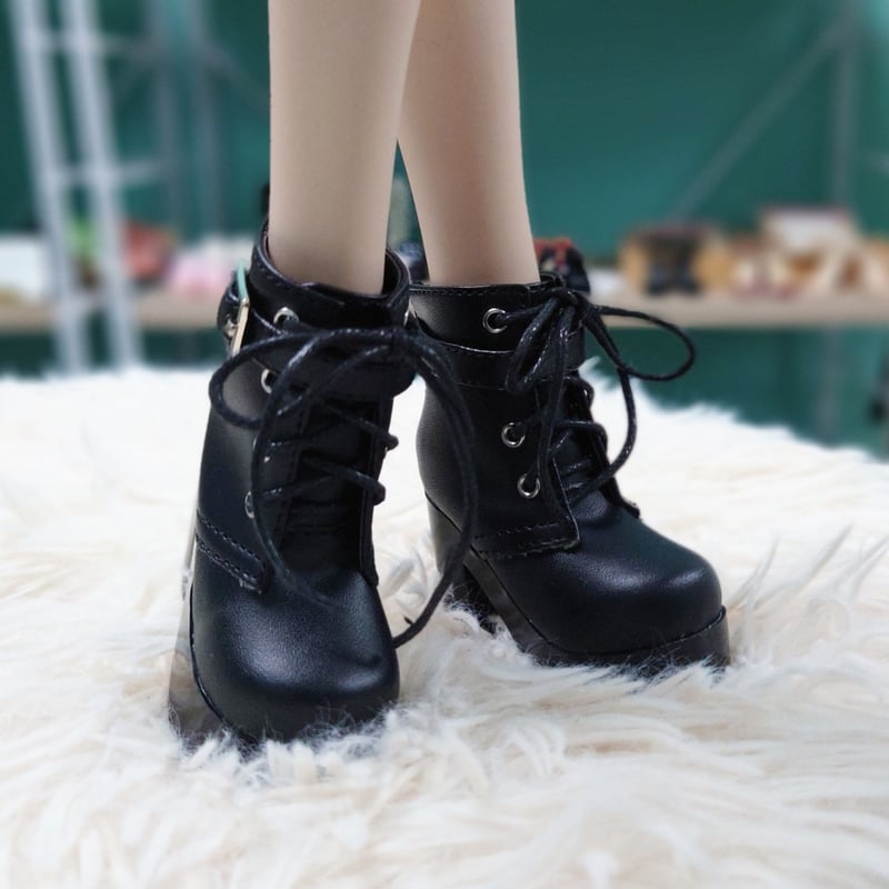 厚底ヒールショートブーツ | Doll Fashion - Izu Liqueur - 厚底ヒールショートブーツ | Doll Fashion - Izu Liqueur -