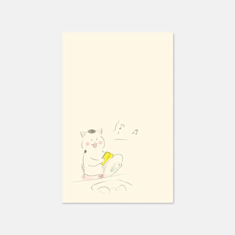 猫村さんのポストカードセット ナチュラル | 猫村商店