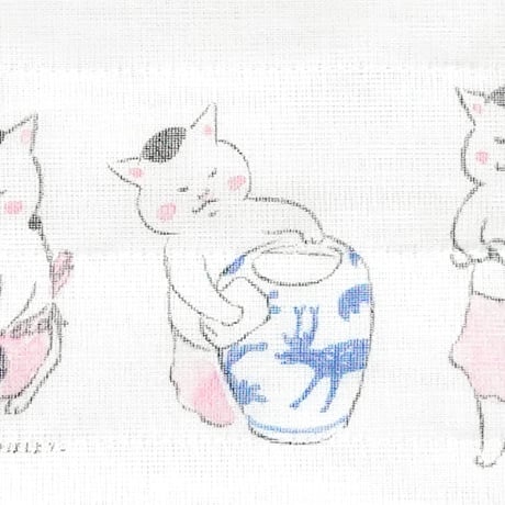 猫村さんのふきん　拭き掃除