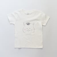 猫村さんのこどもTシャツ・顔（サイズ100、110）