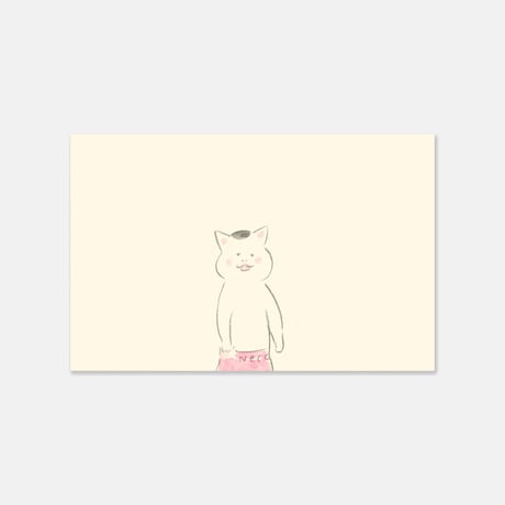 猫村さんのポストカードセット　ナチュラル