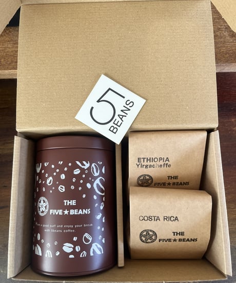 コーヒー保存缶とコーヒー100g  ２種 セット