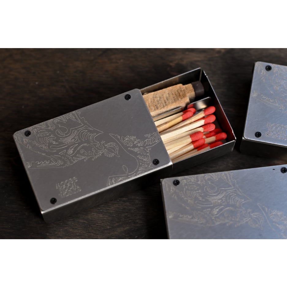 デザインリニューアル】Fires box （着火具ケース、マッチケース