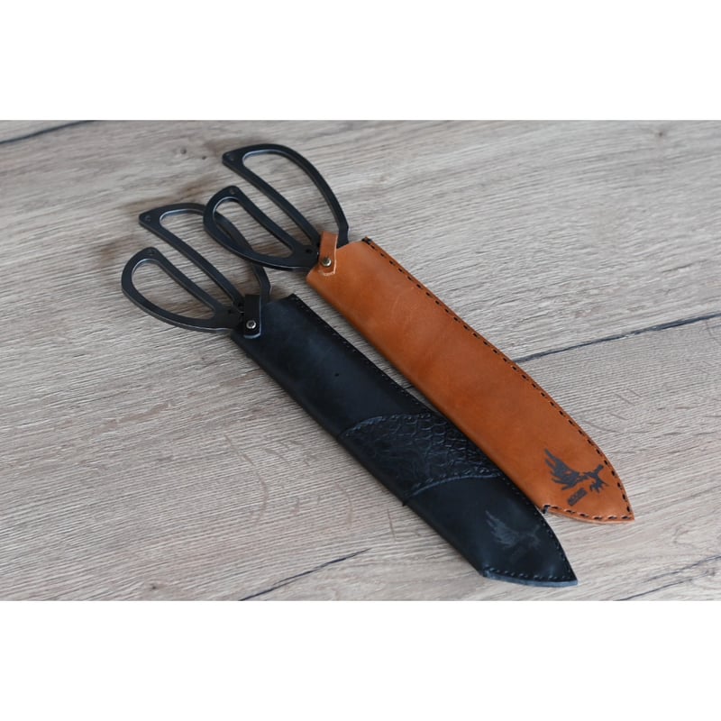焚火バサミ「hi-zukami」専用レザーケース | MOOSE ROOM WORKS