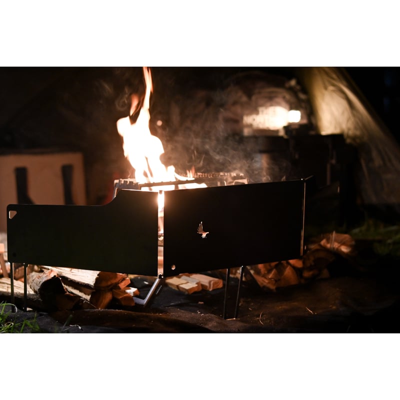 バーベキュー・調理用品 Moose Room Works wind screen Kakoi 予約製品】ind screen「Kakoi」 | MOOSE ROOM WORKS