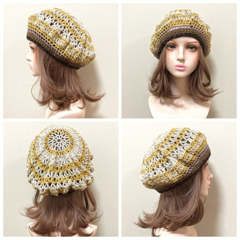 カラフルボーダーベレー帽M73 | gujy8you