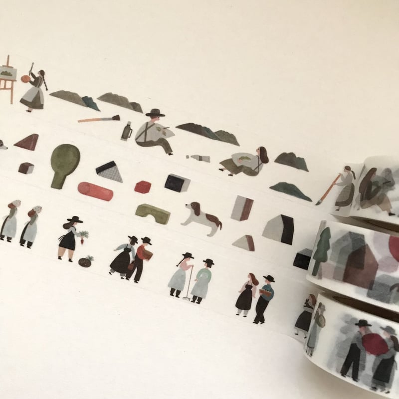 マスキングテープ＜FARMの人々＞ | ネクタイウェブショップ