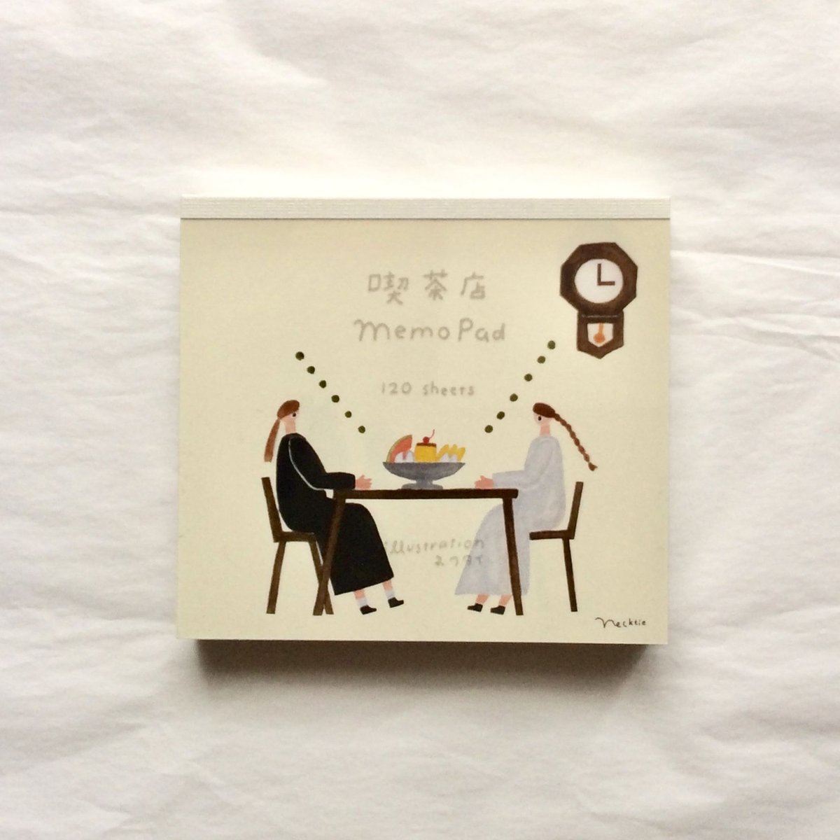 cozyca products メモパッド＜喫茶店＞ | ネクタイウェブショップ