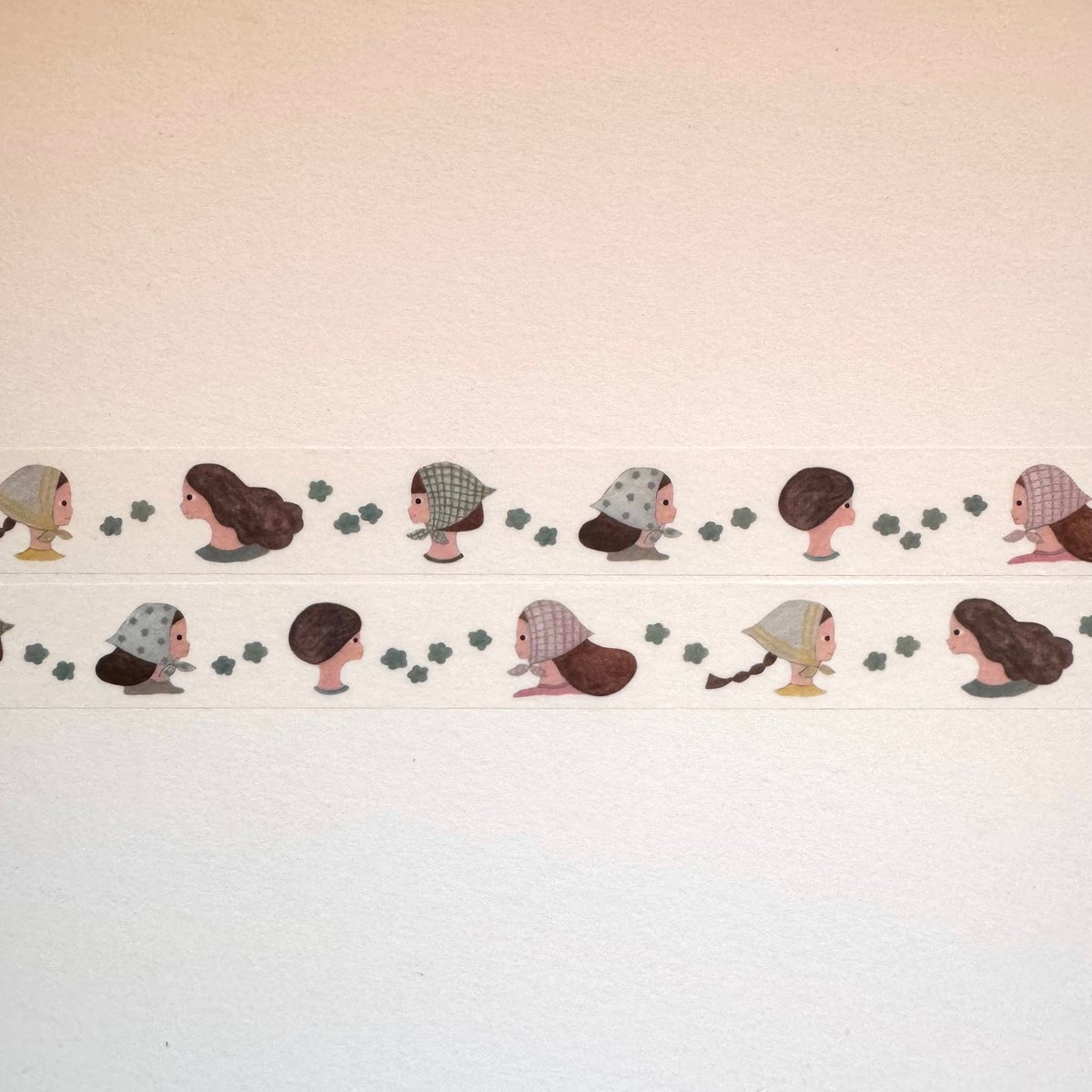 マスキングテープ＜よこがお＞ | ネクタイウェブショップ