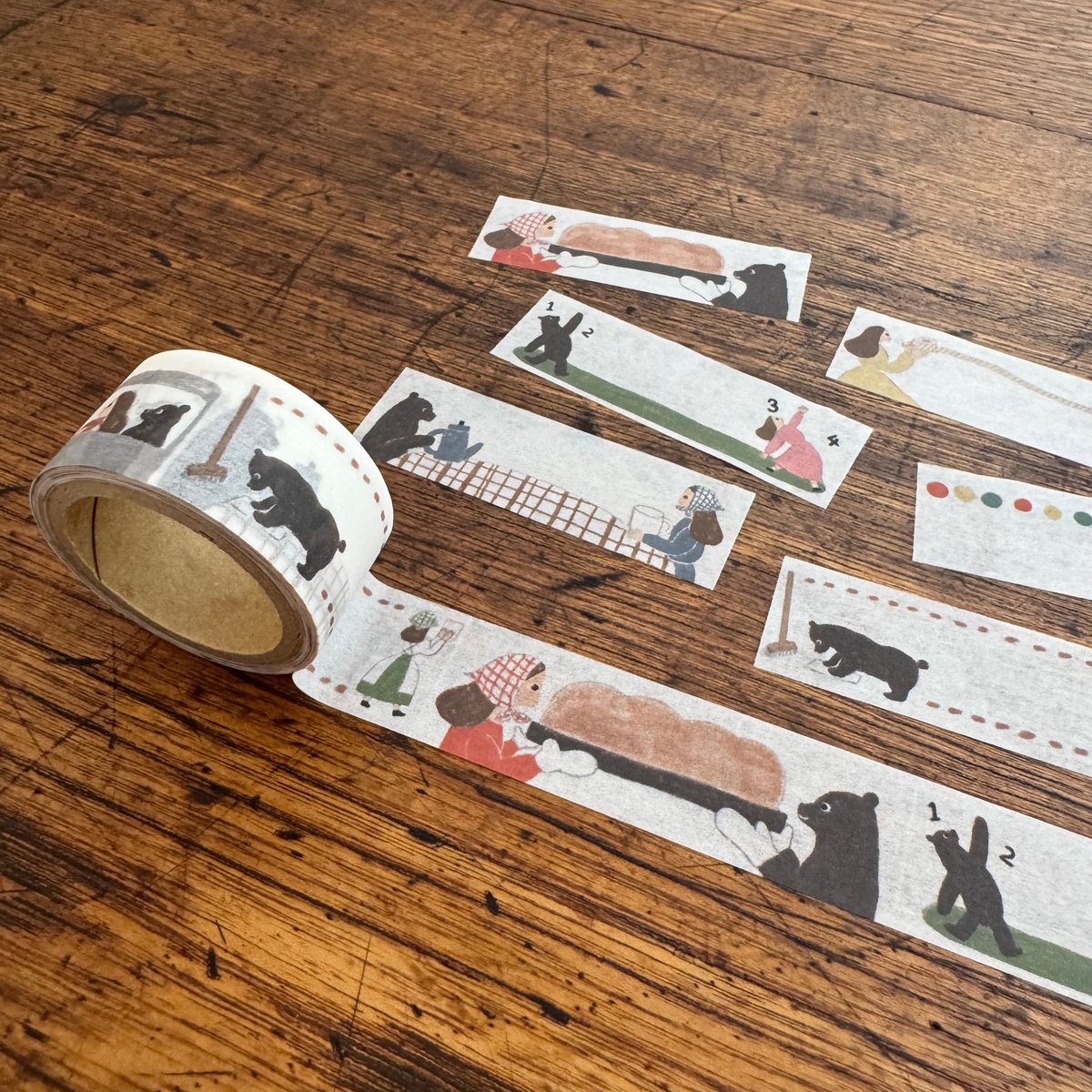 ネクタイさん　マスキングテープ まとめ売り ネクタイ 透明マスキングテープ TRUCK