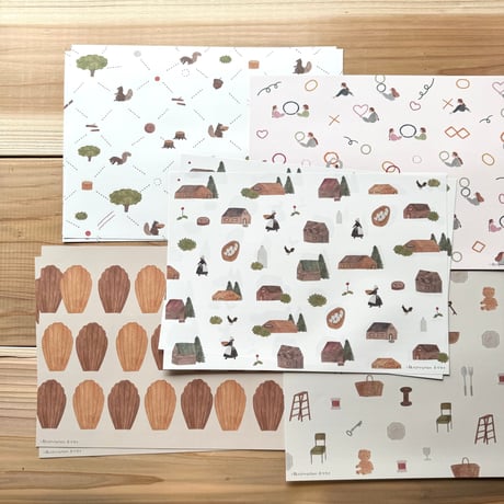 ネクタイさん　紙モノおまとめセット ネクタイさんの紙モノ | CONNETTA コネッタ 暮らしの雑貨店