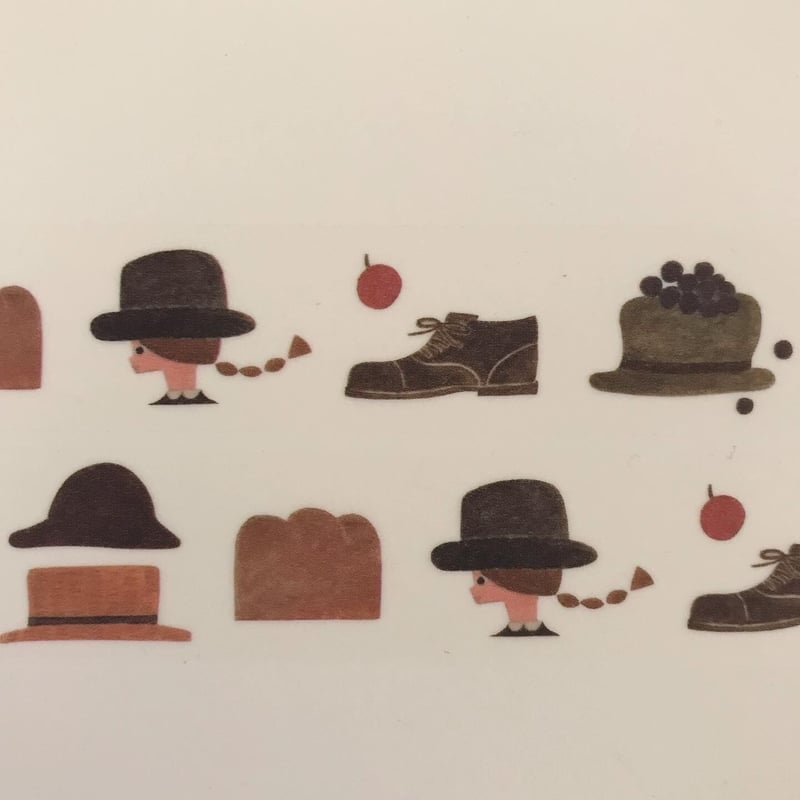 マスキングテープ＜ぼうし＞ | ネクタイウェブショップ