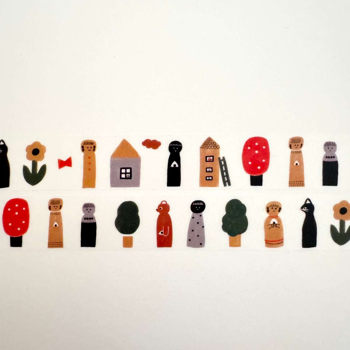 マスキングテープ＜こけし？＞ | ネクタイウェブショップ