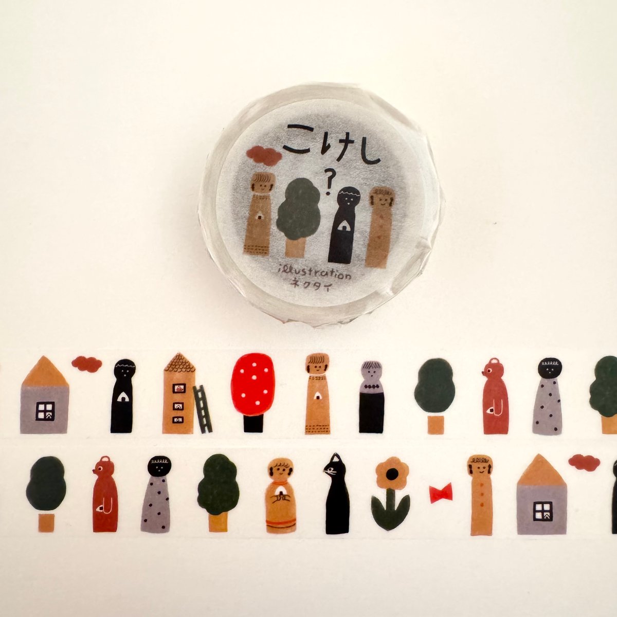 ネクタイさんマスキングテープセット ネクタイ／マスキングテープ 3個セット