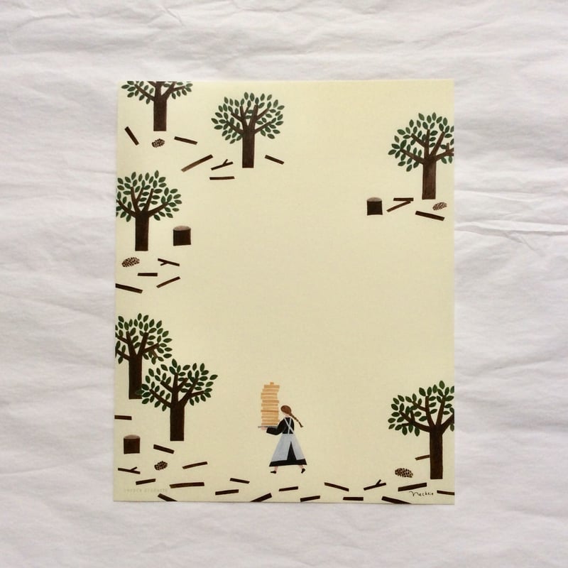 cozyca products レターセット＜ちょっと休憩＞ | ネクタイウェブショップ