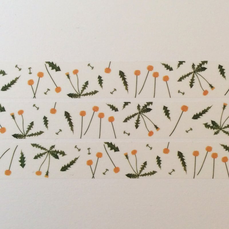 マスキングテープ＜たんぽぽ＞ | ネクタイウェブショップ