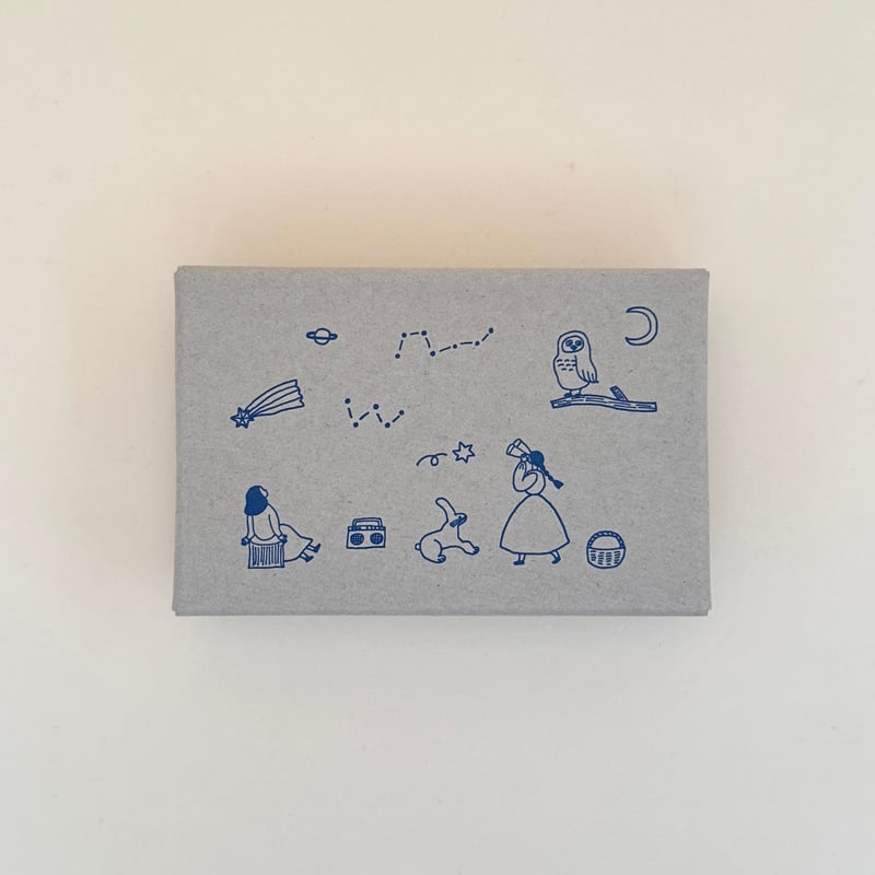 水縞 自在ハンコボックス 図案セット＜星を探して＞ | ネクタイウェブ